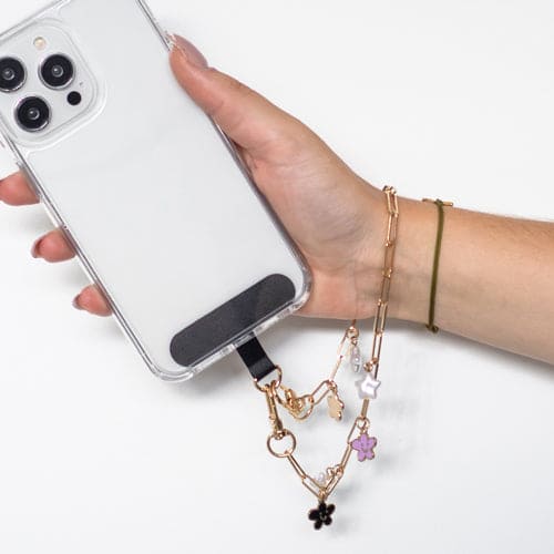 Chaîne courte “Golden Dreams – Flower Charm”