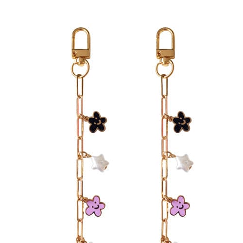 Chaîne courte “Golden Dreams – Flower Charm”