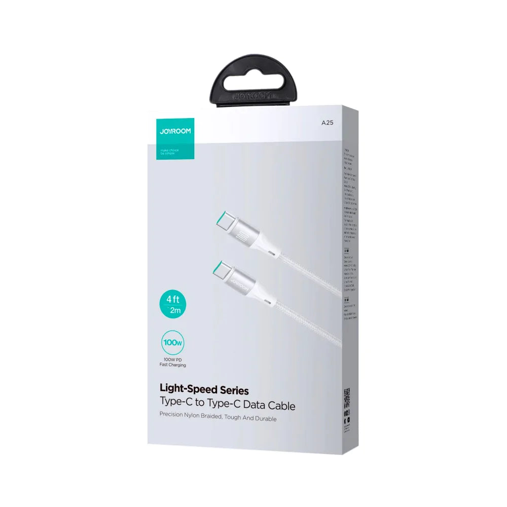 Câble Data Type-C vers Type-C JOYROOM SA25-CC5 Light-Speed Series 100W