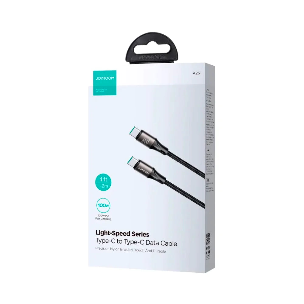 Câble Data Type-C vers Type-C JOYROOM SA25-CC5 Light-Speed Series 100W
