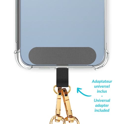 Chaîne courte “Golden Dreams – Flower Charm”