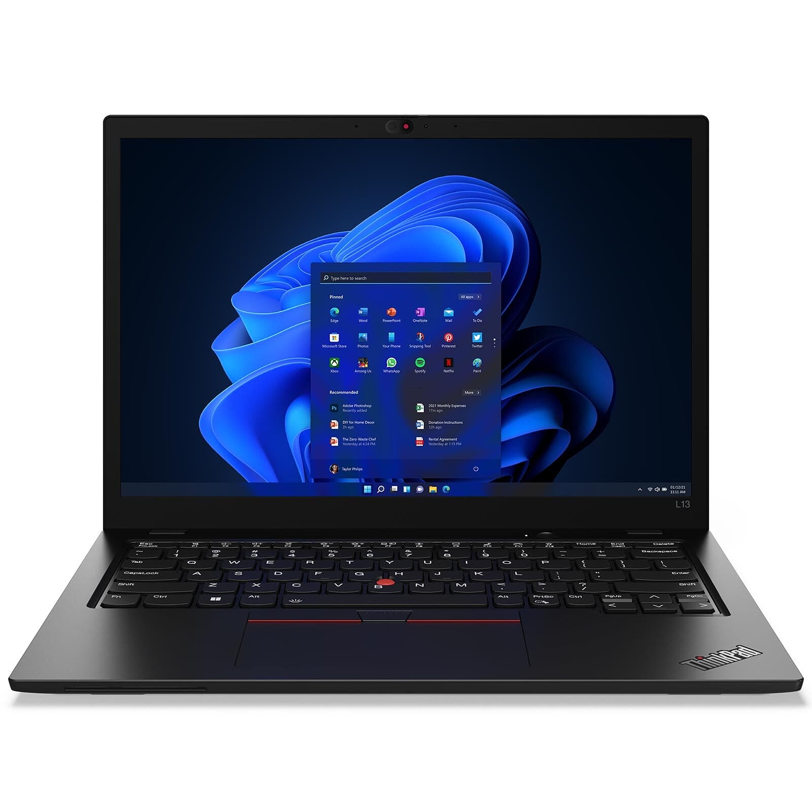 PC Portable Lenovo Thinkpad L13 - 13.3" - Core i5 - 8Go RAM - 256Go SSD - Windows 11