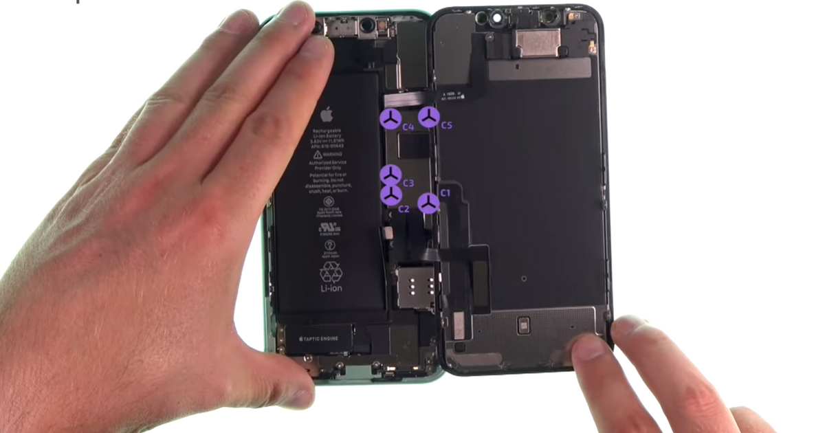 Réparation iPhone 11