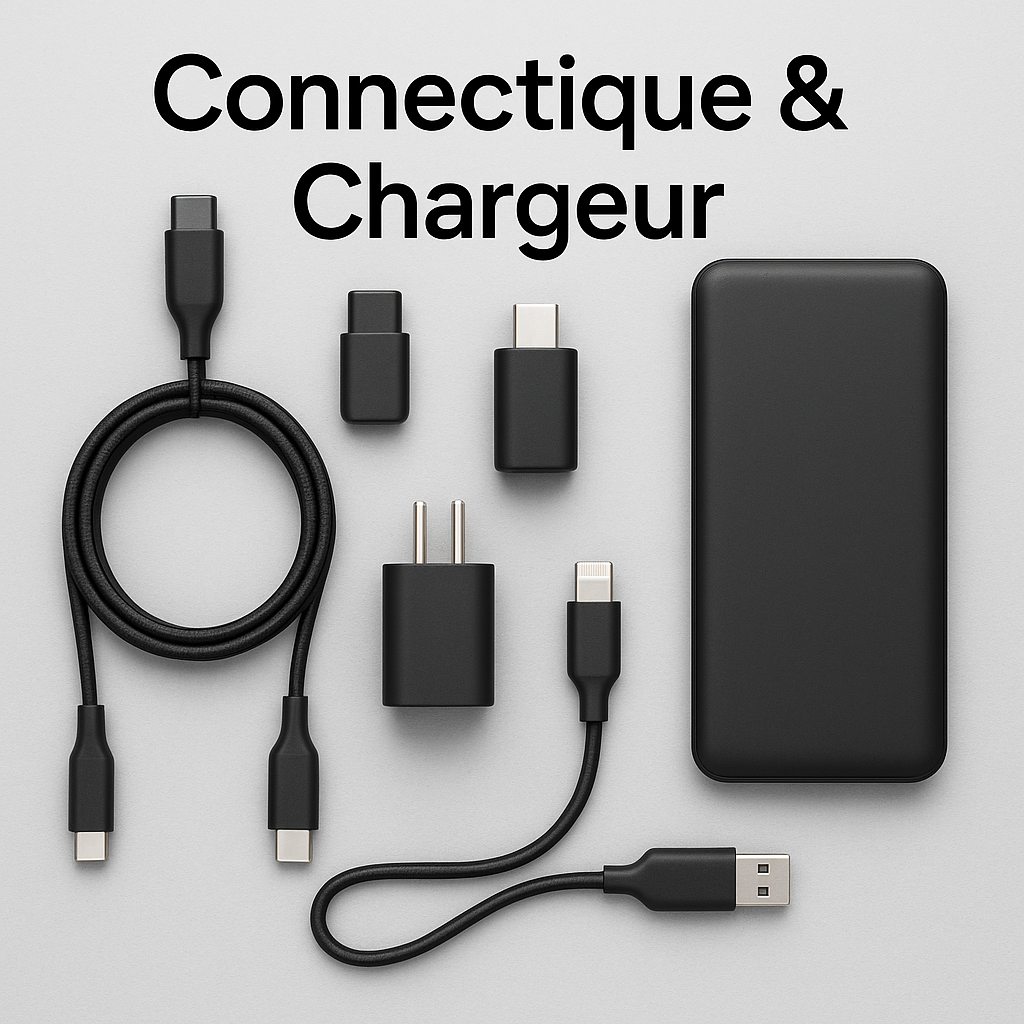 Connectique & Chargeur