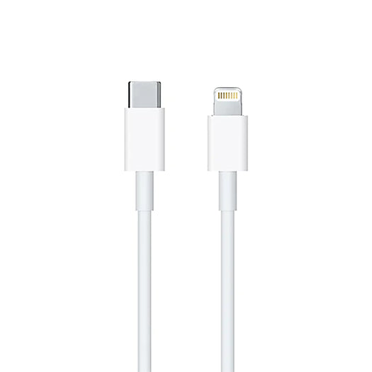 Câble Data Type-C vers Lightning Apple A2249 Original Blanc