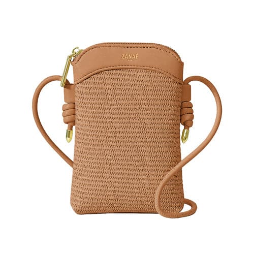 sac bandoulière élégant avec 2 compartiments, poche zippée et emplacement smartphone. Design raffiné, universel et pratique.
