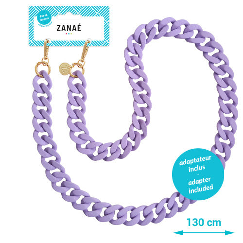 Les Chaînes d’Énergie – Bijoux & Téléphones | Collection INDIA SUMMER – Chaînes-bijoux élégantes en acrylique et acier doré