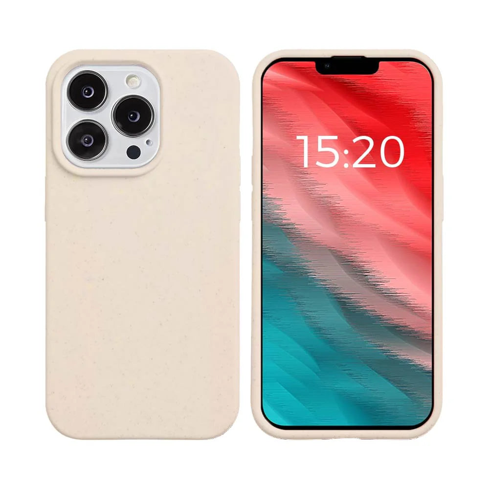 Coque Bambou Biodégradable PROTECT pour Apple iPhone 15 / Plus / Pro / Pro Max