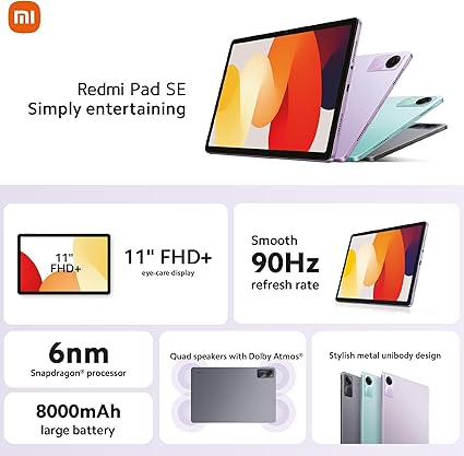 Tablette Xiaomi Redmi Pad SE 11 pouces