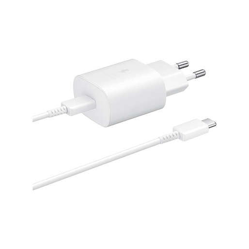 Adaptateur secteur SAMSUNG 25W USB-C Noir avec câble Charge Rapide