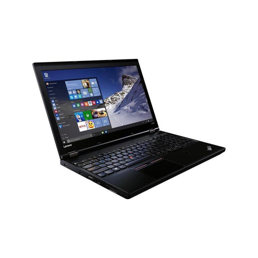 Lenovo ThinkPad L560 ouvert, affichant son écran de 15.6 pouces HD et son clavier ergonomique pour une utilisation professionnelle efficace