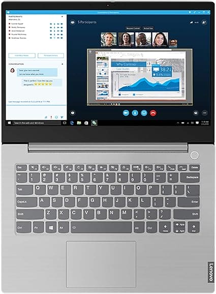 Lenovo ThinkBook 14 – Intel Core i5‑1035G1 • 8 Go DDR4 • 256 Go SSD • 14″ FHD • Windows 11 Pro