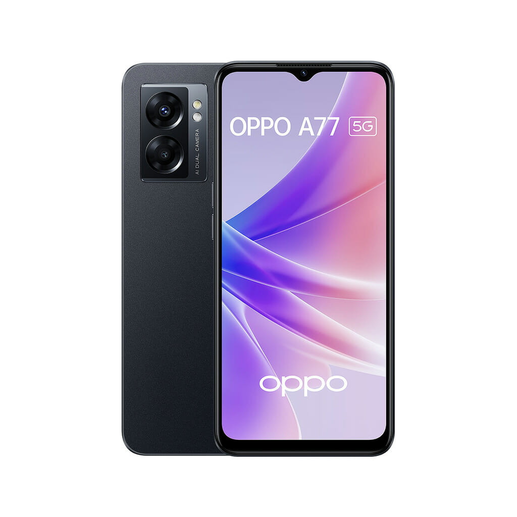 Oppo A77 5G Noir 64Go | NEUF - Tech Trade