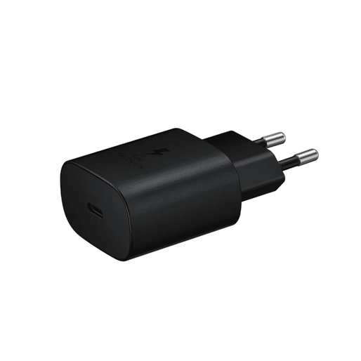 Adaptateur secteur SAMSUNG 25W USB-C Noir (Bloc Seul) - Tech Trade